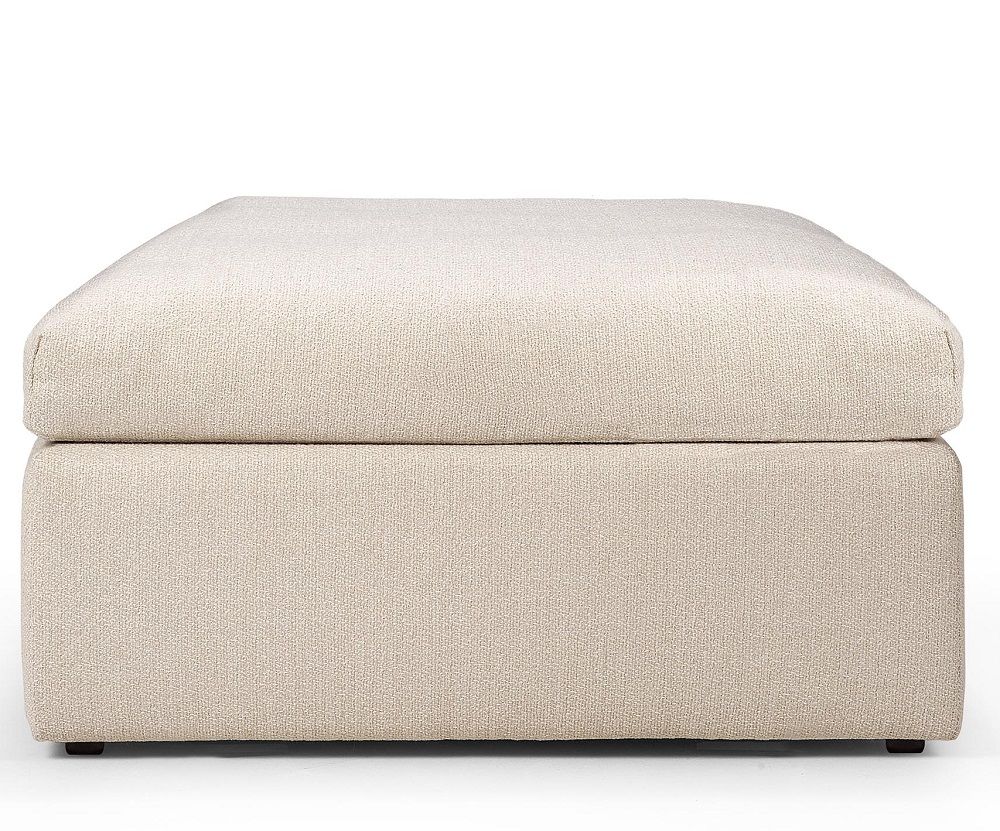 Mellow Polsterhocker Off White Eco Stoff Ethnicraft